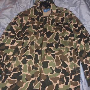 adidas Originals Camo Fleece Track Jacket